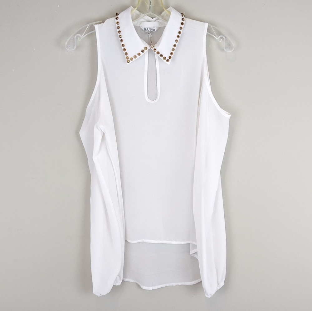 Buffalo David Bitton | Cold Shoulder Top - H11